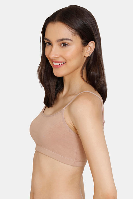 Zivame Girls Double Layered Non Wired Full Coverage Slip-on Beginner Bra (Pack of 2) - Multicolor — image 6